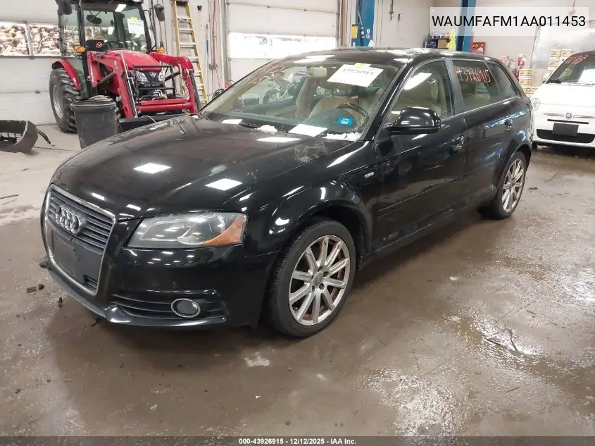 WAUMFAFM1AA011453 2010 Audi A3 2.0T Premium