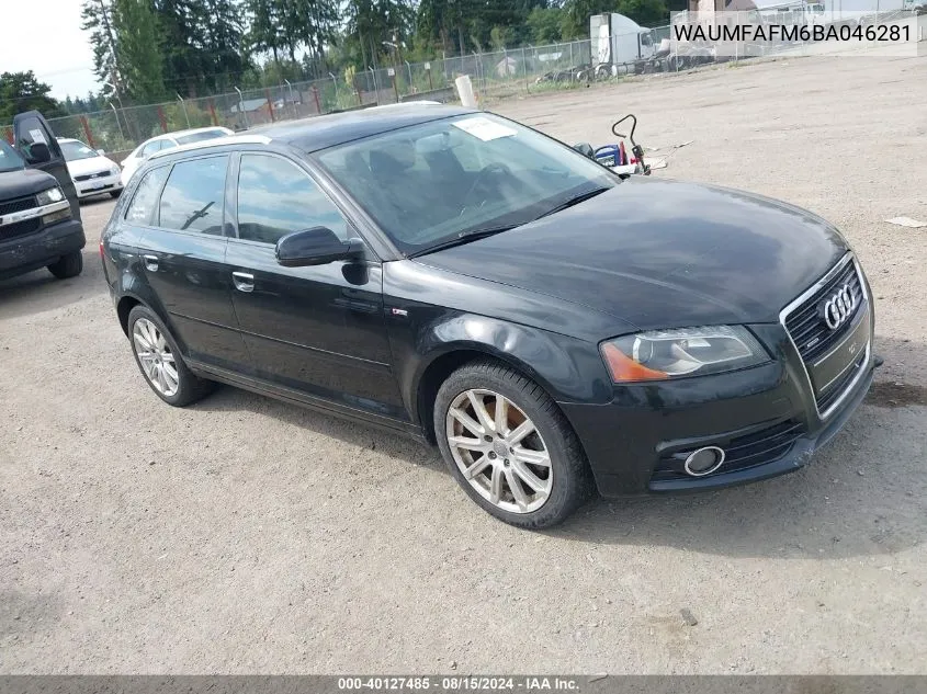 WAUMFAFM6BA046281 2011 Audi A3 2.0T Premium