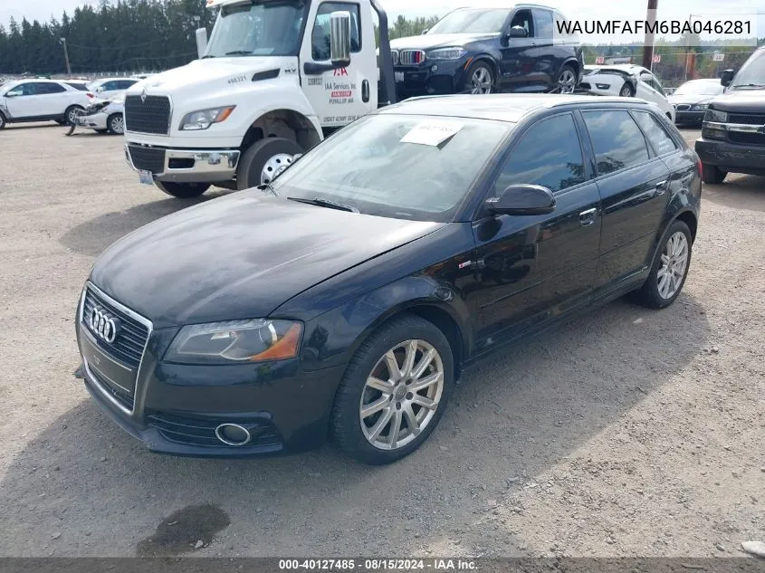 WAUMFAFM6BA046281 2011 Audi A3 2.0T Premium