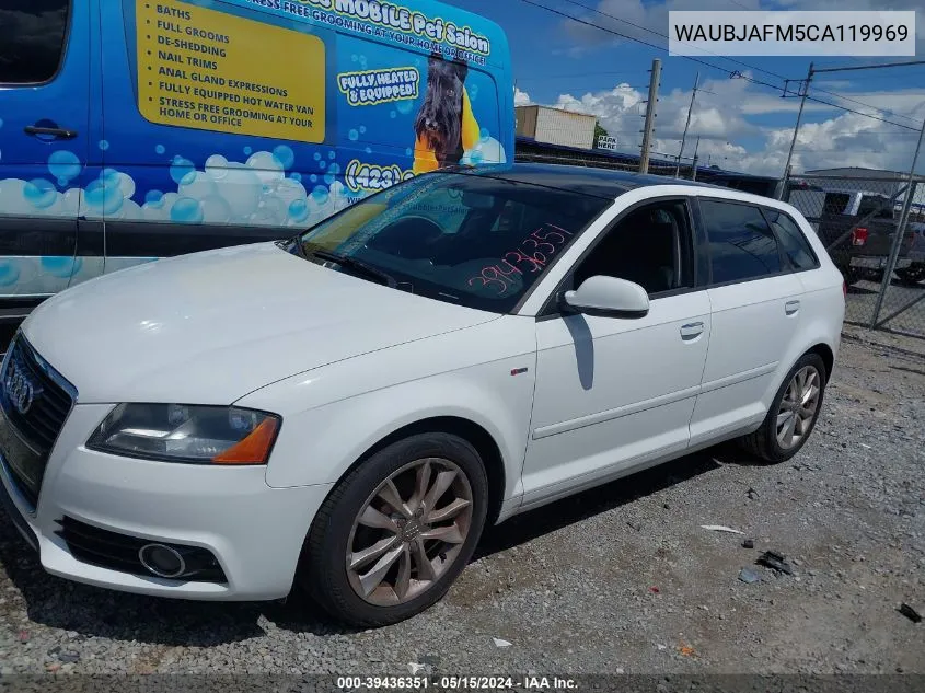 2012 Audi A3 2.0 Tdi Premium VIN: WAUBJAFM5CA119969 Lot: 39436351