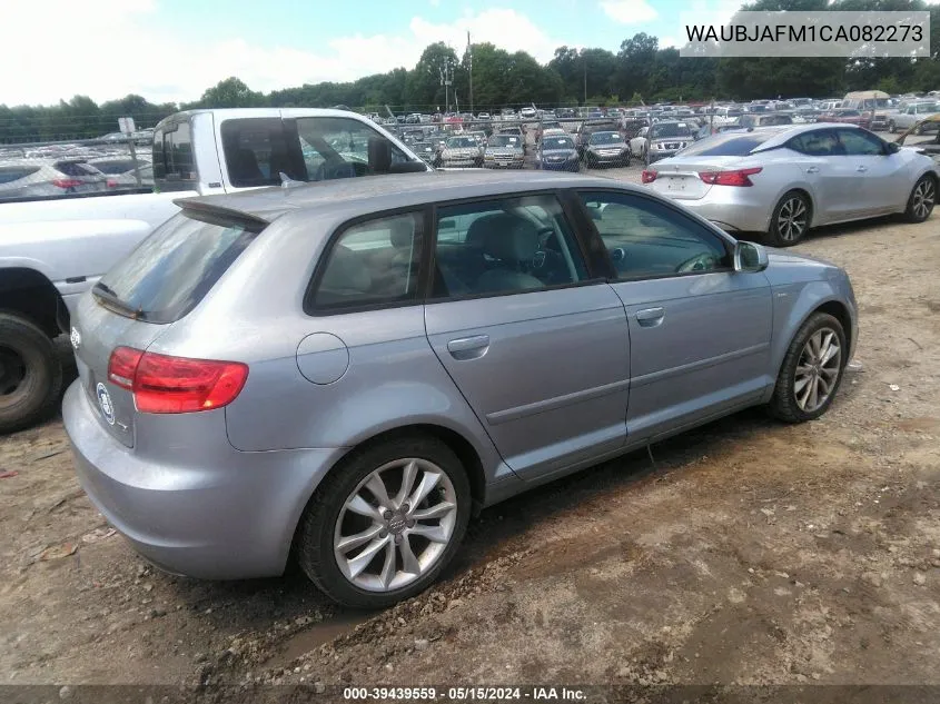 WAUBJAFM1CA082273 2012 Audi A3 2.0 Tdi Premium