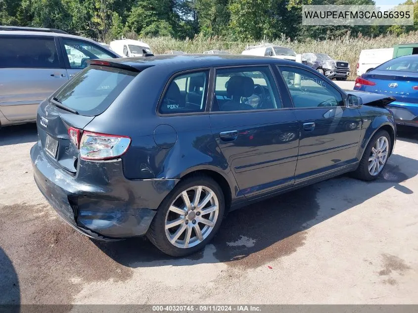 WAUPEAFM3CA056395 2012 Audi A3 2.0T Premium