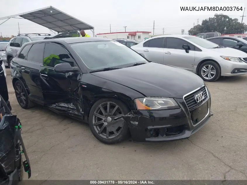 WAUKJAFM8DA003764 2013 Audi A3 2.0 Tdi Premium