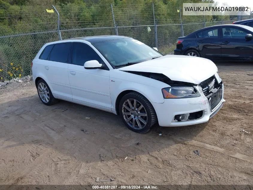 2013 Audi A3 2.0 Tdi Premium VIN: WAUKJAFM6DA019882 Lot: 40381287