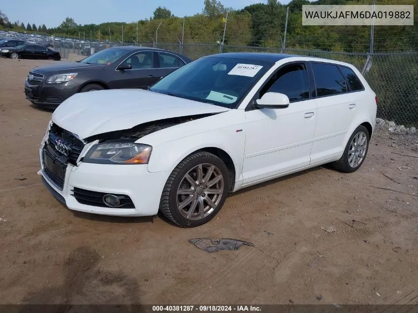 WAUKJAFM6DA019882 2013 Audi A3 2.0 Tdi Premium