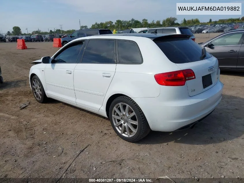 WAUKJAFM6DA019882 2013 Audi A3 2.0 Tdi Premium