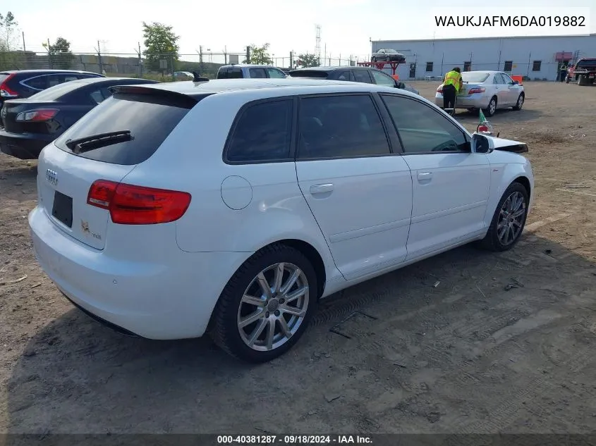 WAUKJAFM6DA019882 2013 Audi A3 2.0 Tdi Premium