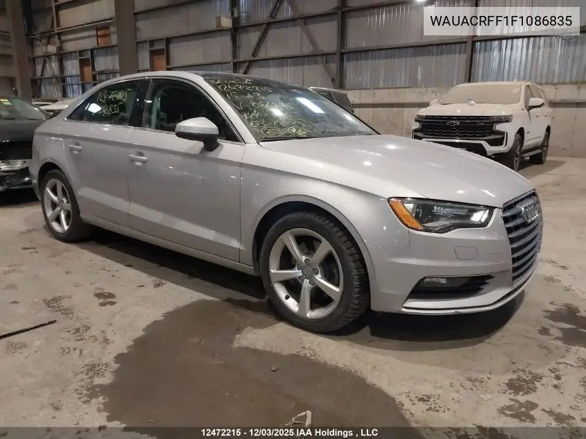 WAUACRFF1F1086835 2015 Audi A3 1.8T Komfort