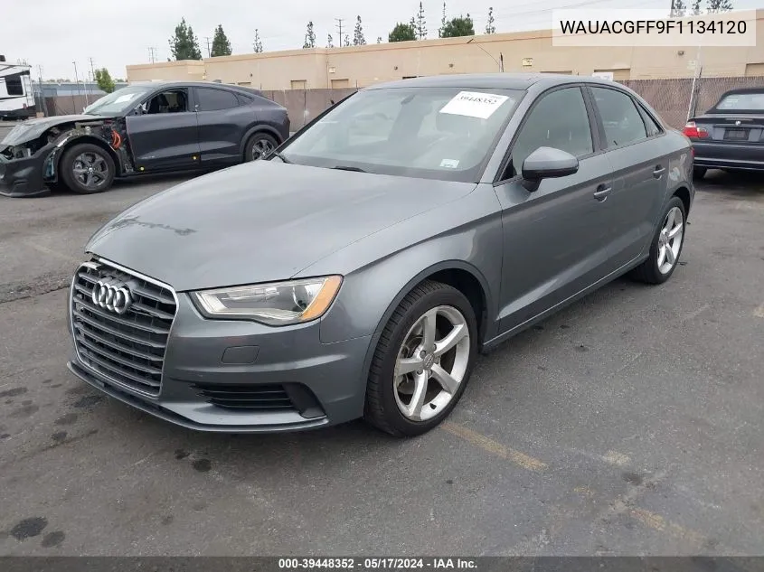 2015 Audi A3 1.8T Premium VIN: WAUACGFF9F1134120 Lot: 39448352