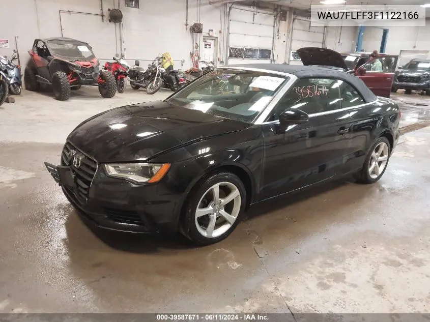 2015 Audi A3 2.0T Premium VIN: WAU7FLFF3F1122166 Lot: 39587671