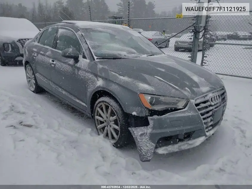 WAUEFGFF7F1121925 2015 Audi A3 2.0T Premium