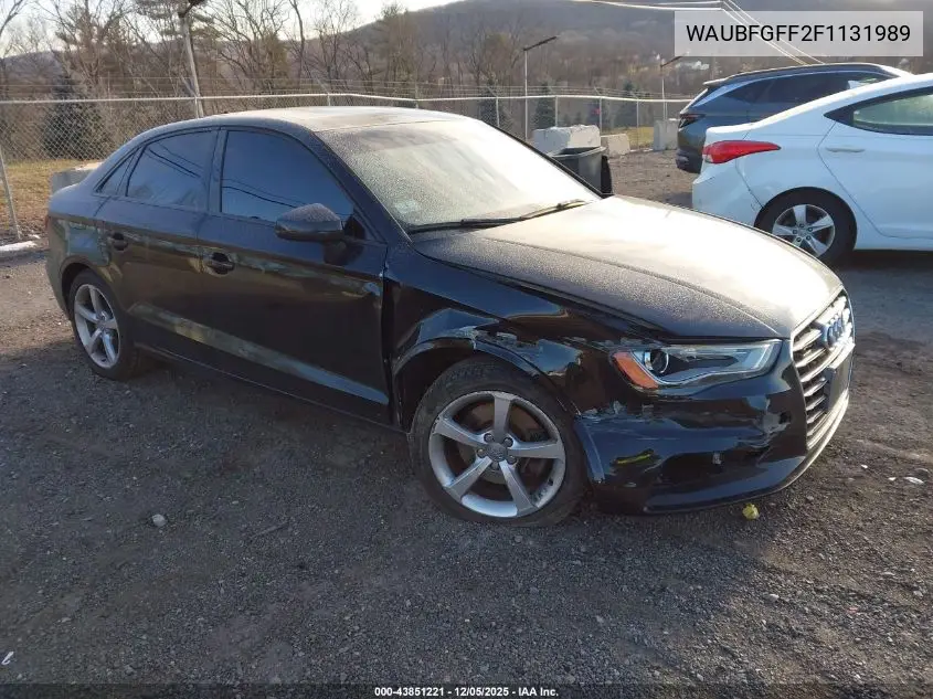 WAUBFGFF2F1131989 2015 Audi A3 2.0T Premium