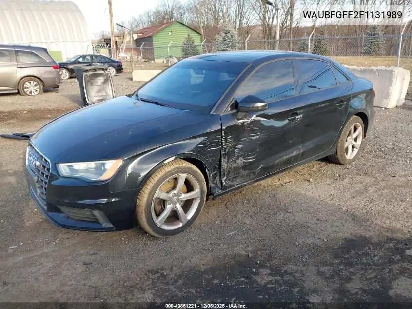 WAUBFGFF2F1131989 2015 Audi A3 2.0T Premium