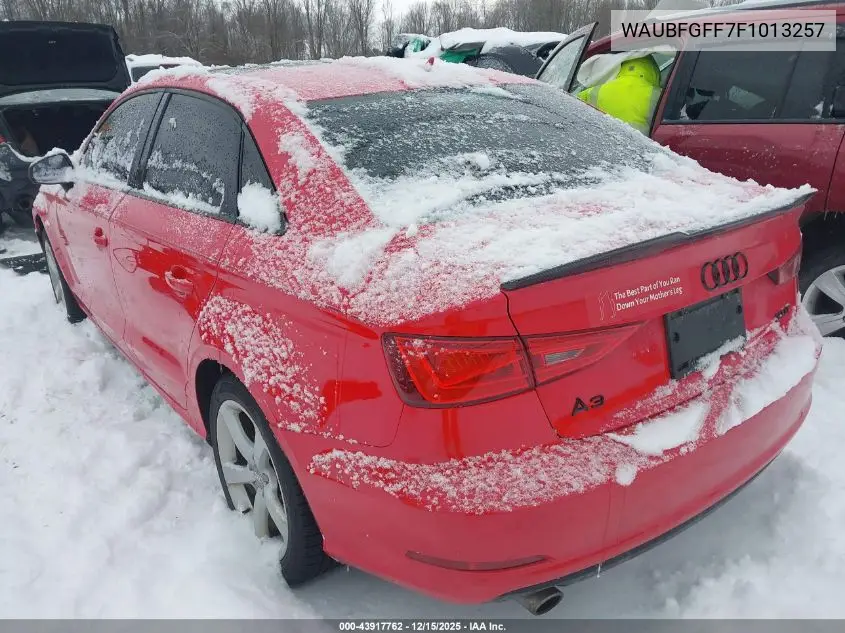 WAUBFGFF7F1013257 2015 Audi A3 2.0T Premium