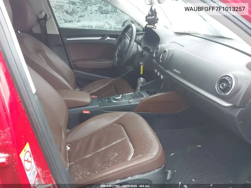 WAUBFGFF7F1013257 2015 Audi A3 2.0T Premium