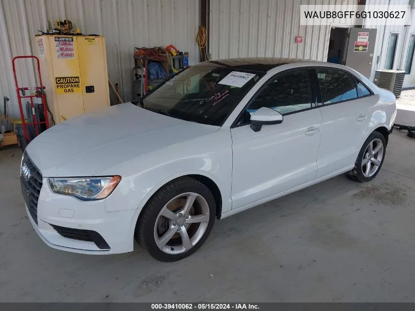 2016 Audi A3 2.0T Premium VIN: WAUB8GFF6G1030627 Lot: 39410062