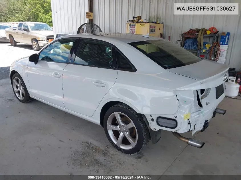 WAUB8GFF6G1030627 2016 Audi A3 2.0T Premium