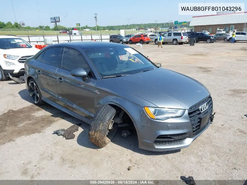 WAUB8GFF8G1043296 2016 Audi A3 2.0T Premium