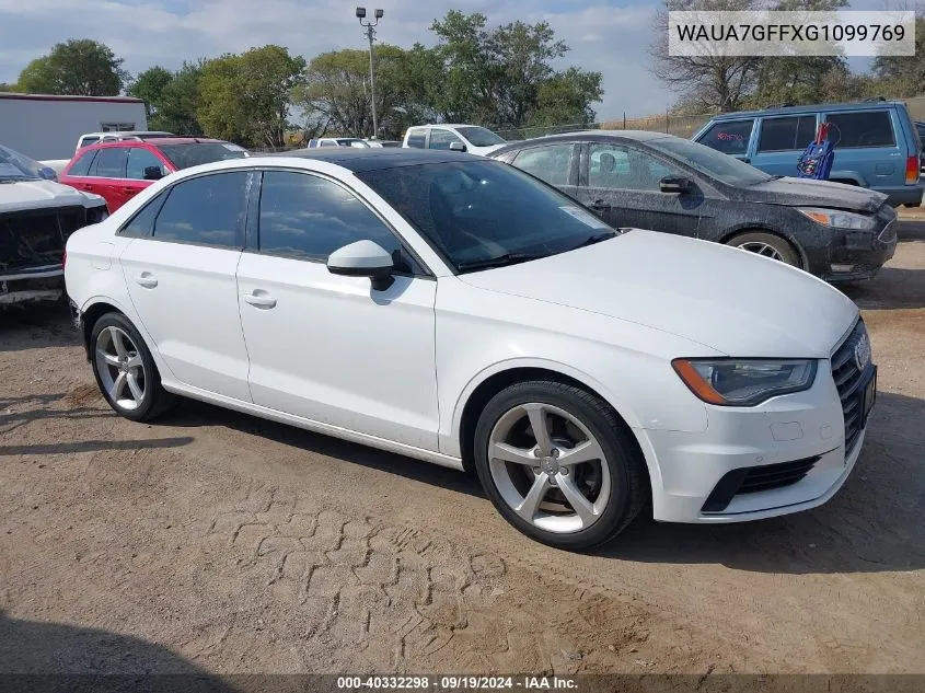 WAUA7GFFXG1099769 2016 Audi A3 1.8T Premium