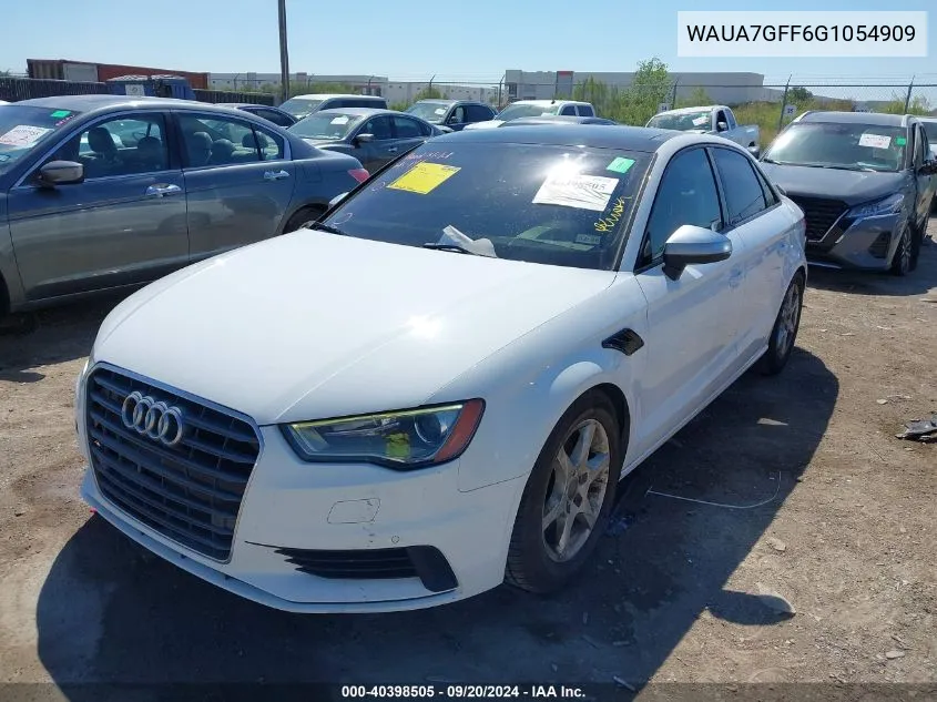 2016 Audi A3 1.8T Premium VIN: WAUA7GFF6G1054909 Lot: 40398505