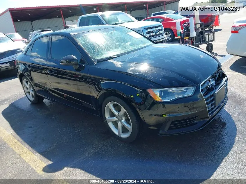 2016 Audi A3 1.8T Premium VIN: WAUA7GFF9G1043239 Lot: 40405288