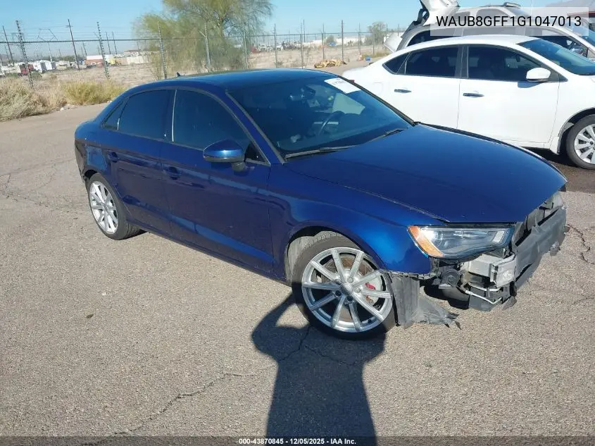 WAUB8GFF1G1047013 2016 Audi A3 2.0T Premium