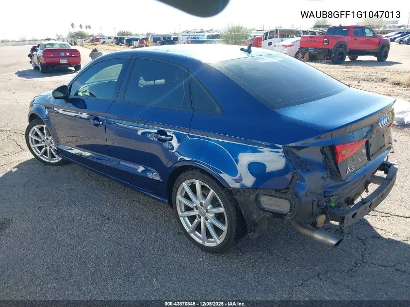 WAUB8GFF1G1047013 2016 Audi A3 2.0T Premium