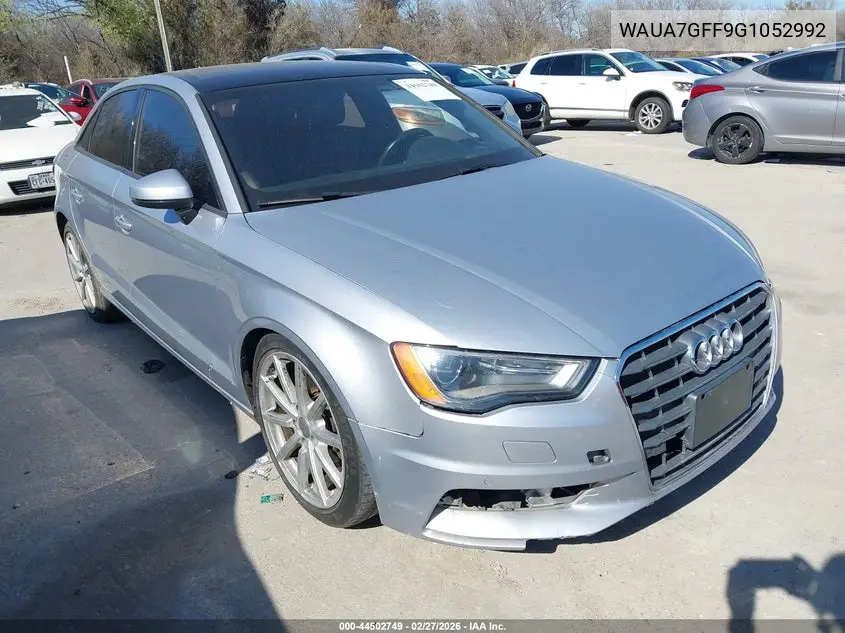 WAUA7GFF9G1052992 2016 Audi A3 1.8T Premium
