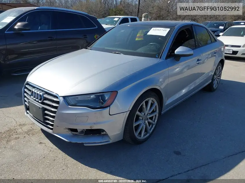 WAUA7GFF9G1052992 2016 Audi A3 1.8T Premium