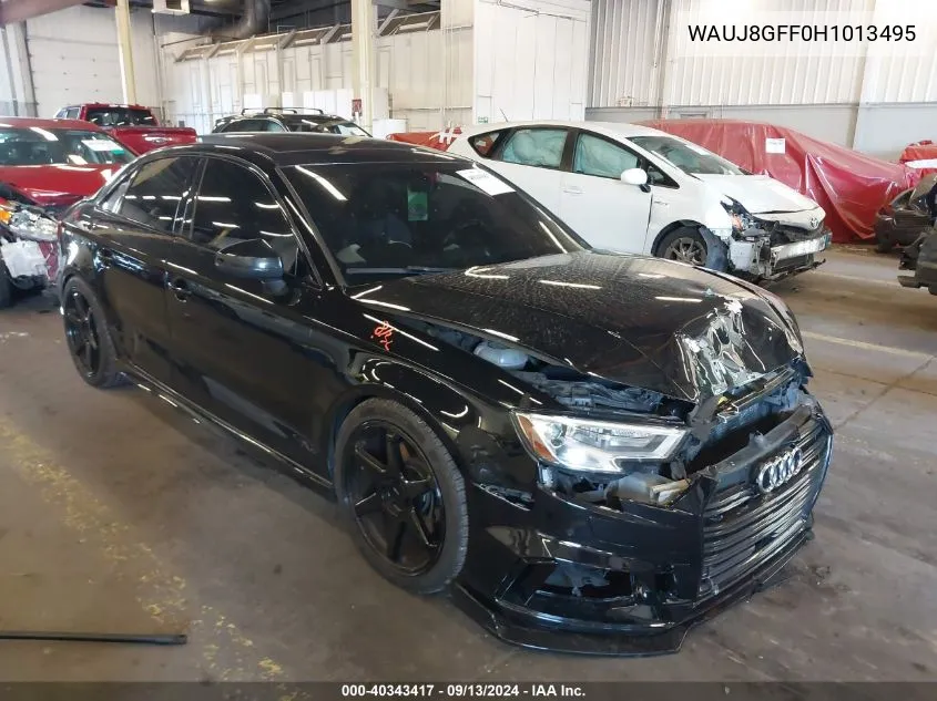 2017 Audi A3 Premium Plus VIN: WAUJ8GFF0H1013495 Lot: 40343417