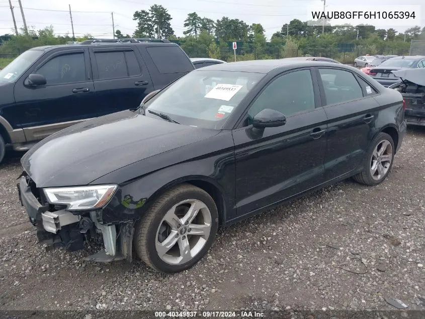 WAUB8GFF6H1065394 2017 Audi A3 Premium