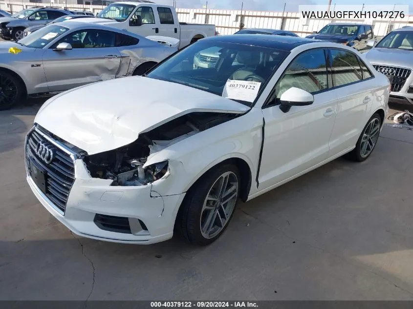 2017 Audi A3 2.0T Premium VIN: WAUAUGFFXH1047276 Lot: 40379122