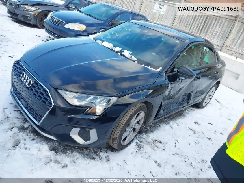 WAUGUCGY7PA091639 2023 Audi A3 Premium