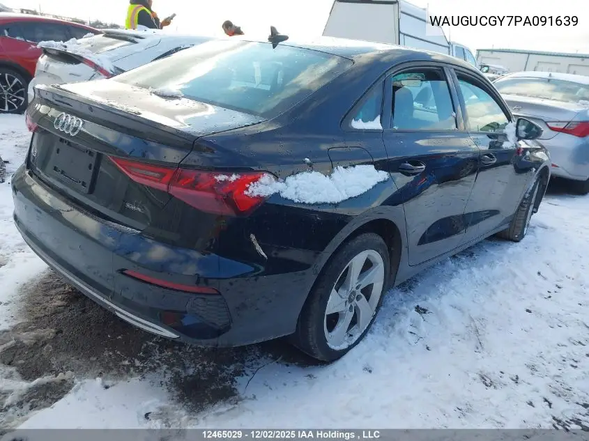 WAUGUCGY7PA091639 2023 Audi A3 Premium