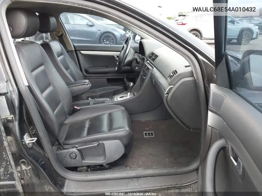 WAULC68E54A010432 2004 Audi A4 1.8T