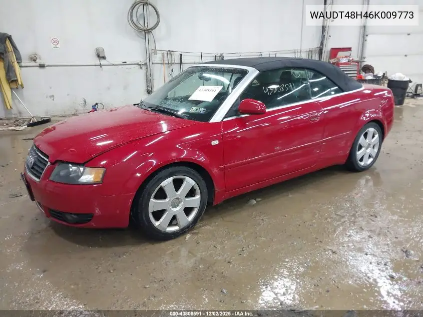 WAUDT48H46K009773 2006 Audi A4 3.0