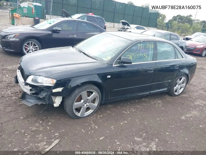 WAUBF78E28A160075 2008 Audi A4 2.0T/2.0T Special Edition