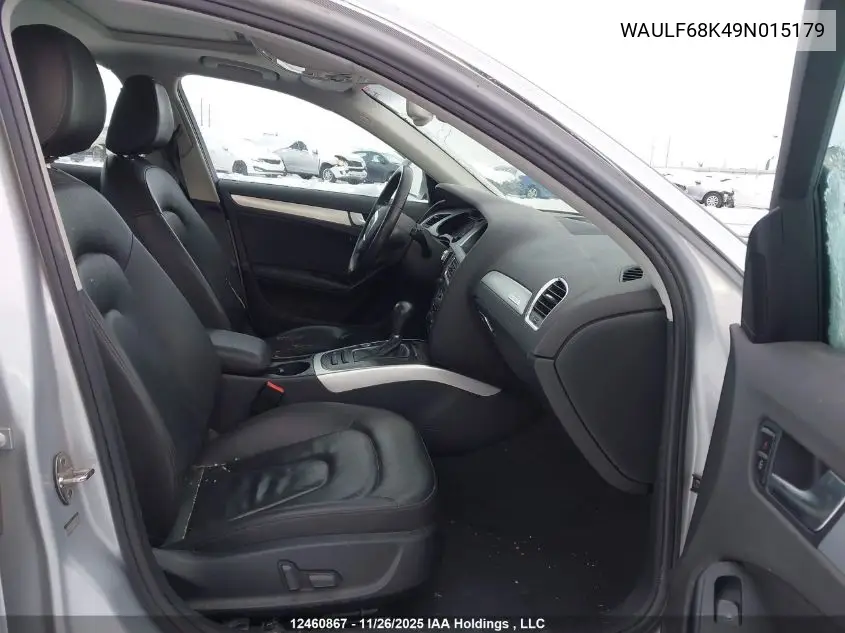 WAULF68K49N015179 2009 Audi A4 2.0T Quattro