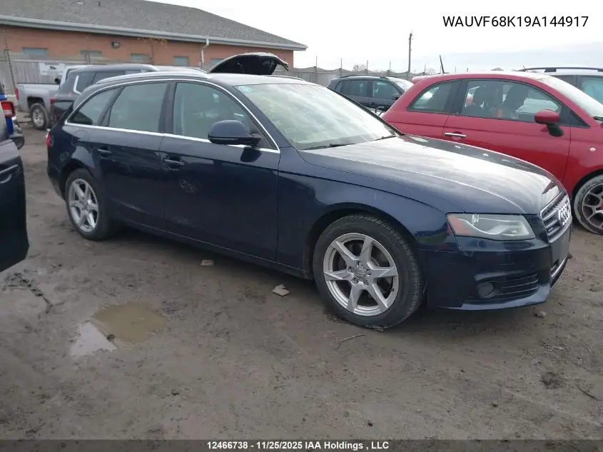 WAUVF68K19A144917 2009 Audi A4 Audi Premium Plus Quattr