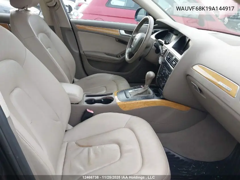WAUVF68K19A144917 2009 Audi A4 Audi Premium Plus Quattr