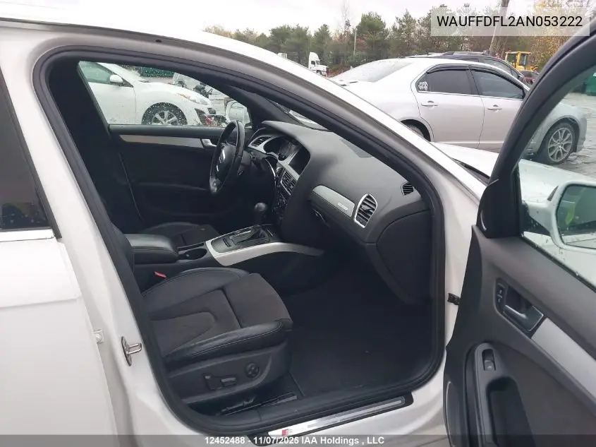 WAUFFDFL2AN053222 2010 Audi A4