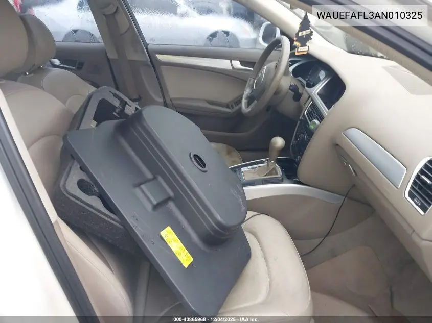 WAUEFAFL3AN010325 2010 Audi A4 2.0T Premium