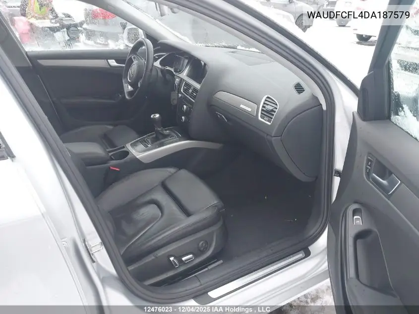 WAUDFCFL4DA187579 2013 Audi A4 2.0T
