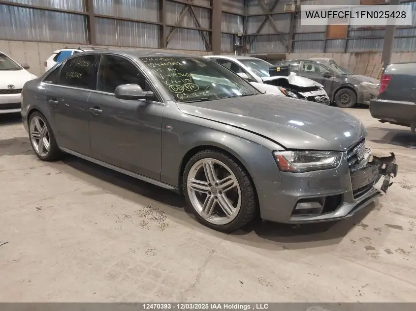 WAUFFCFL1FN025428 2015 Audi A4 2.0T Progressiv Plus