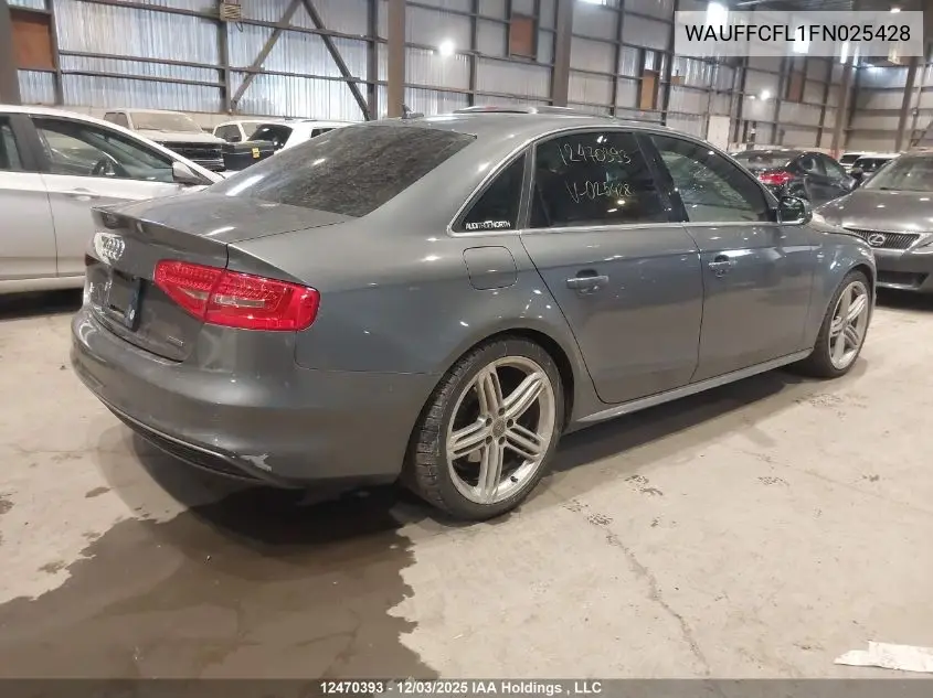 WAUFFCFL1FN025428 2015 Audi A4 2.0T Progressiv Plus
