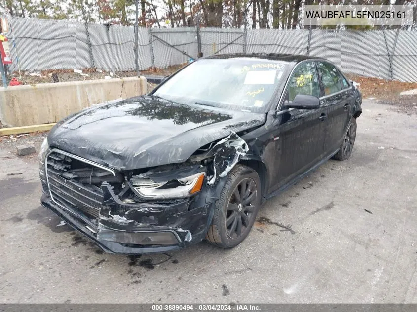 WAUBFAFL5FN025161 2015 Audi A4 2.0T Premium