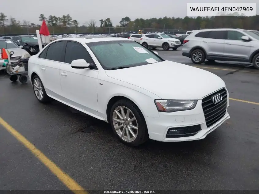 WAUFFAFL4FN042969 2015 Audi A4 2.0T Premium