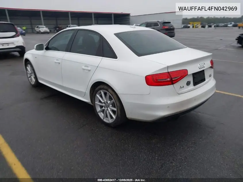 WAUFFAFL4FN042969 2015 Audi A4 2.0T Premium