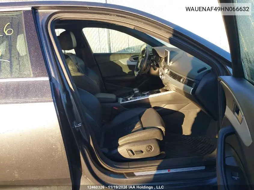 WAUENAF49HN066632 2017 Audi A4 Premium Plus