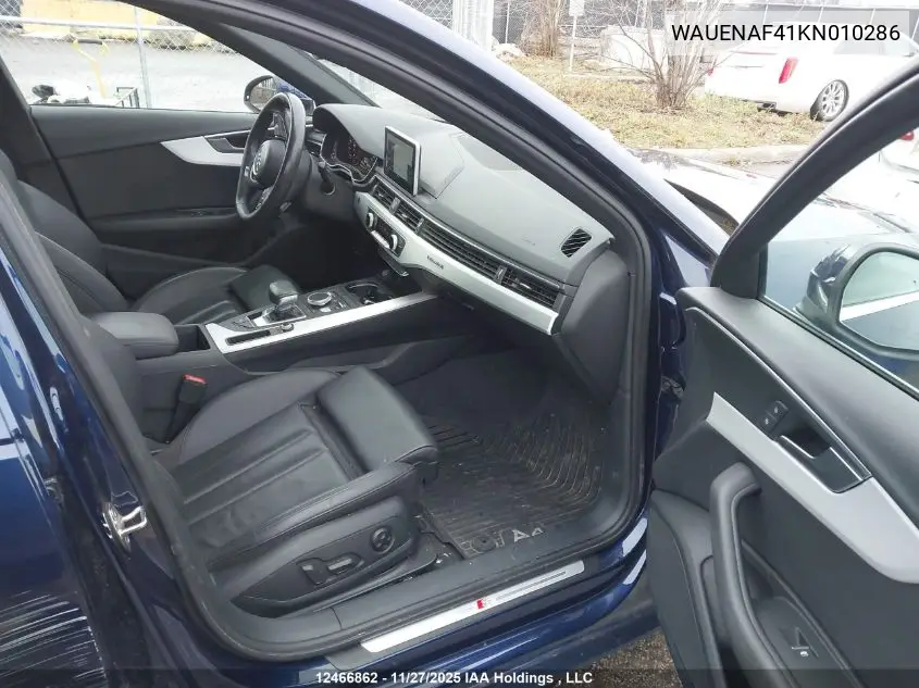 WAUENAF41KN010286 2019 Audi A4 45 Progressiv